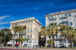 Sanierte Altbauten in Nizza, Frankreich