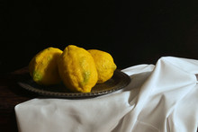 Lemons On Tray
