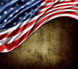 Wall Mural - American flag