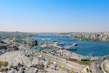 Poster - Istanbul, Turkey, 25 April 2006: Halic, Eminonu