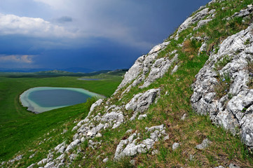 Wall Mural - Vražje jezero / Vrazje-See im Nationalpark Durmitor, Montenegro