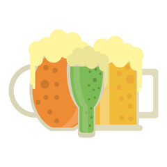 Poster - Beers in cups