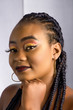 © Gregory - Close up portrait of a lady showing the beauty of her makeup