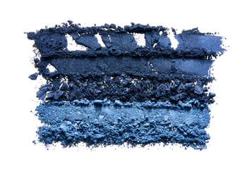 Wall Mural - Texture fo broken colorful eyeshadow