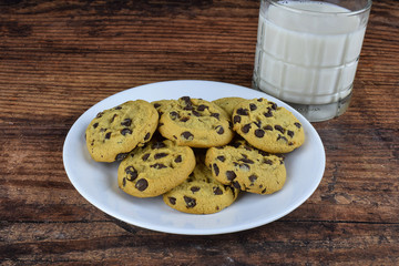 cookies on a plate