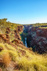 Wall Mural - in the morning at joffre gorge in karijini national park, western australia 1