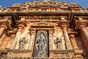 Airavateswara temple constructed by the Rajaraja Chola II in the 12th century AD. The temple is a recognised UNESCO World heritage monument Kumbakonam,Darasuram,Tamilnadu,india