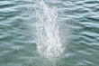 © Татьяна Каркоцкая - Splash of water with splashes and drops on the sea surface