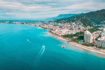 panoramic view of an island