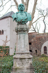 Poster - Bismarckdenkmal am Wormser Dom St. Peter Worms  (Dom St. Peter zu Worms) Rheinland-Pfalz