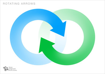 Rotating image, Circulation, Arrow Symbol, Design Element,