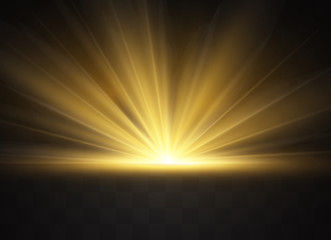 Wall Mural - light highlight yellow