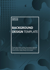 Abstract background design template with minimalist combinations