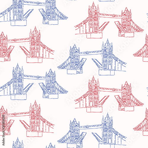 Dekoracja na wymiar  szkicowy-london-tower-bridge-bezszwowe-wektor-wzor-slynny-historyczny-brytyjski-zabytek-do-tapety-z-podrozy-wakacyjnej-zwiedzanie-wielkiej-brytanii-w-calym-druku-tamiza-zwodzony-w-kolorze-czerwono-niebieskim-bialym