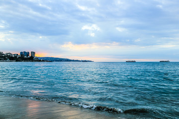 Wall Mural - Photo of Beach in Valparaiso, Santiago, Chile