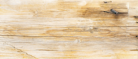 Wall Mural - Reclaimed vintage wood surface with aged boards. Wooden planks on a wall or floor with grain and texture.