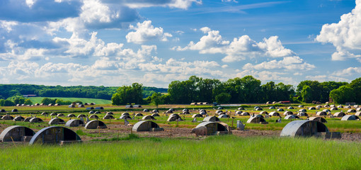 Pig farm in the heart of Dorset near Badbury Rings