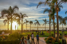 Sunset At Coronado Beach, San Diego, CA