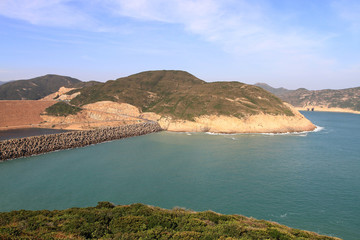 Canvas Print - a landscape of sai kung hong kong