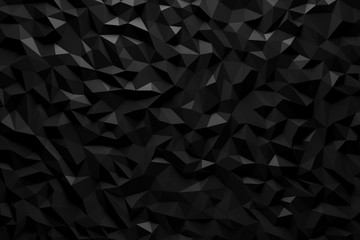 Wall Mural - Abstract triangle Low Polygon background wallpaper texture