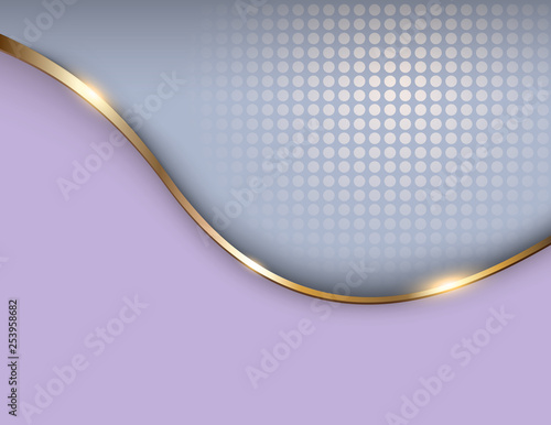 Business background grey and gold
