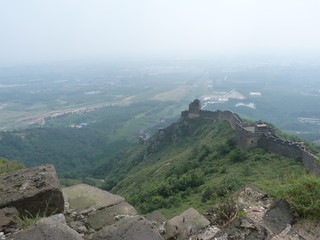 Travel to China in 2012, interesting places. Photos taken September 10, 2012 on the Chinese wall.