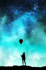 Wall Mural - freedom and way concept
