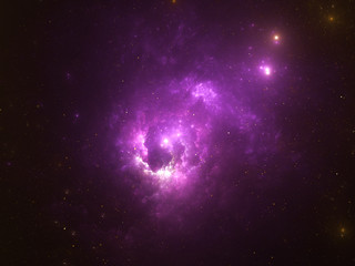 starfield, stars and space dust scattered throughout the universe. vast open interstellar space, cos