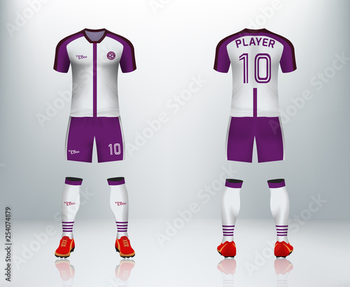 purple soccer jersey teams