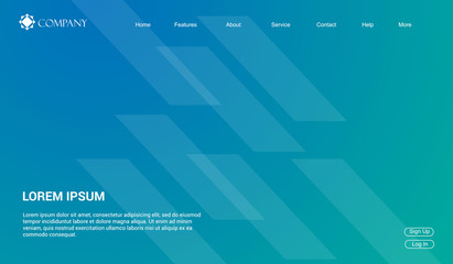 Website Landing Page Background, Modern Abstract Style