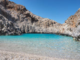 Fototapeta Most - Greece Crete island Seitan limania beach