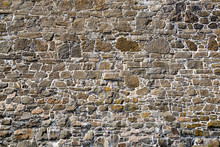 Close Up Of An Old Stone Wall.