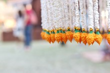 Garland Made From Rice Seed, Thai Of Knowledge (One Tambon One Product),Thailand