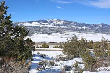 Poster - Valley in Utah in winter