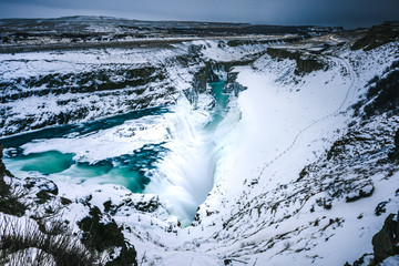 Wall Mural - Icy Gulfoss