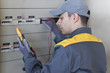 © Minerva Studio - Portrait of an electrician at work