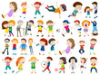© blueringmedia - Set of children character