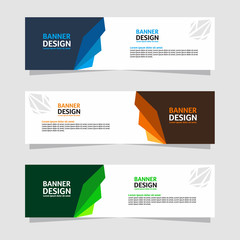 Wall Mural - Abstract banner design. Colorful background Illustration vector