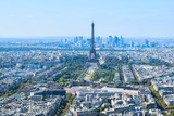 Fototapeta Boho - Eiffel Tower seen from Montparnasse Tower Observation Deck