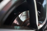 Fototapeta Do przedpokoju - Car's disc brake detail
