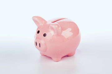  piggy bank isolated on white background