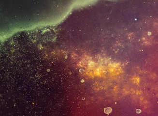 Wall Mural - abstract space nebula for powerful concept