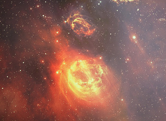Wall Mural - abstract space nebula for powerful concept