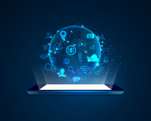 Wall Mural - mobile technology