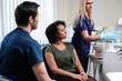© Nejron Photo - Dentist and his assitant working in private practice