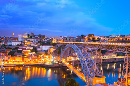 Dom Luis Bridge, Porto skyline