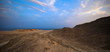 Gebirge vor dem Meer, Ras al Jinz - Oman