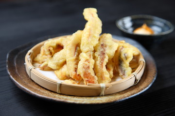 Squid Tenpura With Mayonnaise