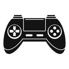 Sticker - Toy gamepad icon. Simple illustration of toy gamepad vector icon for web design isolated on white background