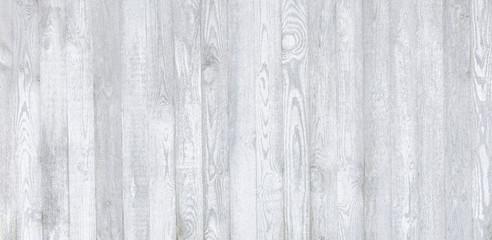 Wall Mural - Vintage Rustic Old White Wood Wall Background